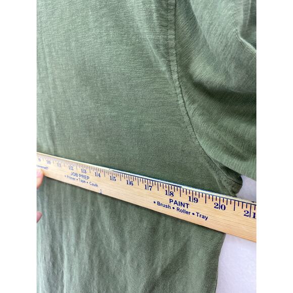 Sun Farer Southern Tide Ocean View Mens Pullover Long Sleeve Green Shirt Sz M - Picture 5 of 10